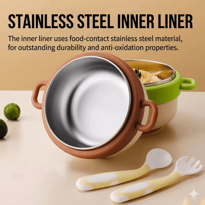 Baby Food Supplement Thermos Bowl (Dinnerware)_img_4