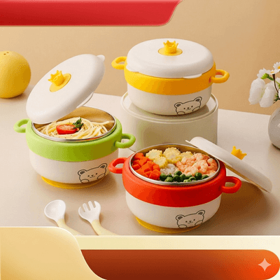 Baby Food Supplement Thermos Bowl (Dinnerware)_img_5