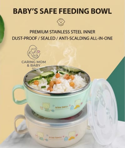 Stainless Steel Children's Bowl (Dinnerware):_img_4