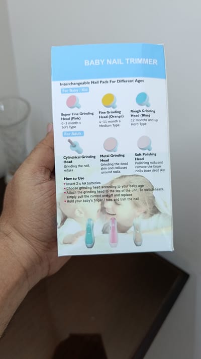 Baby Electric Nail Grinder/Baby Electric Nail Trimmer_img_7